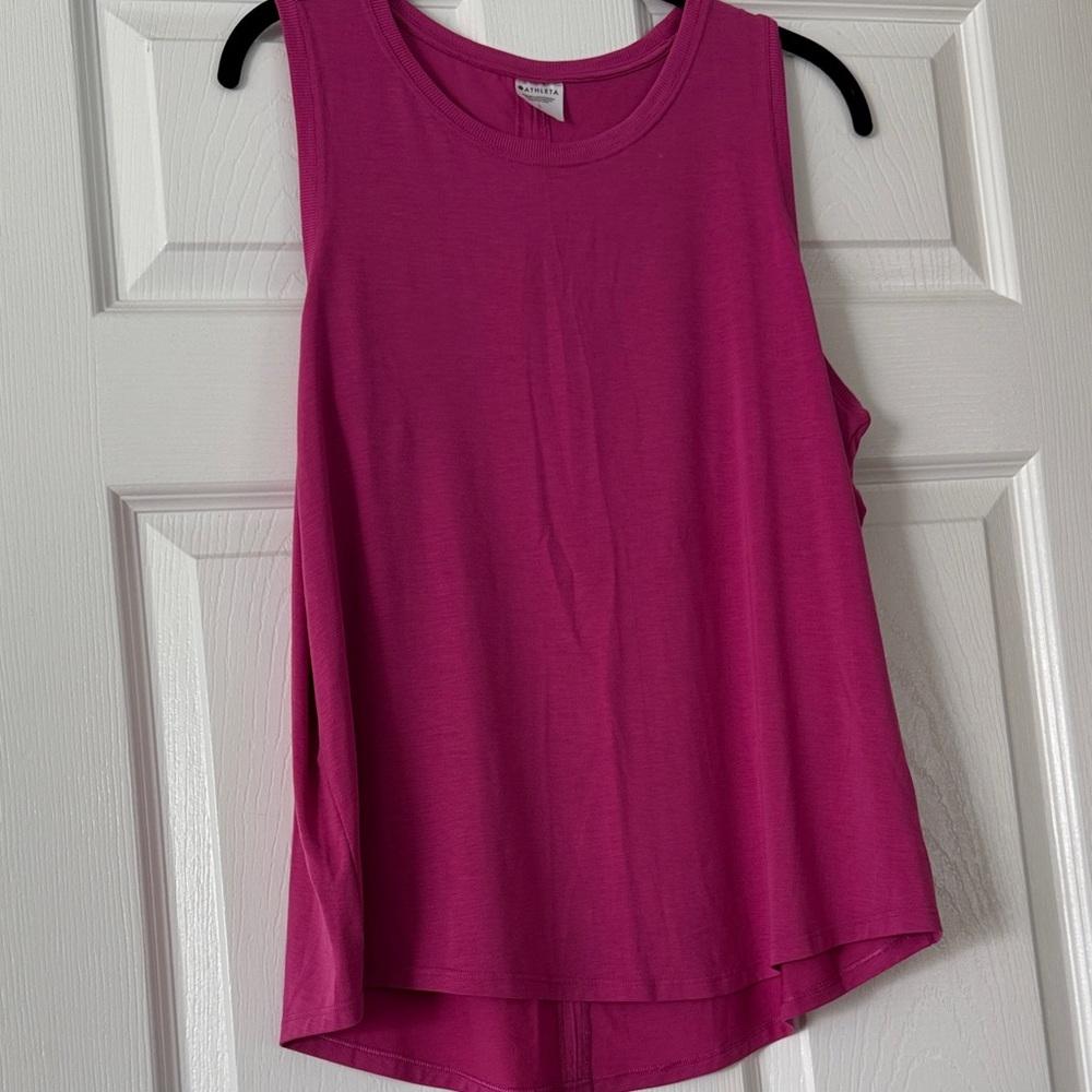 NWOT Athleta Fuchsia tank